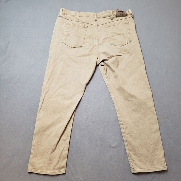 Wrangler tan jeans regular fit sz 40 - Picture 1 of 12